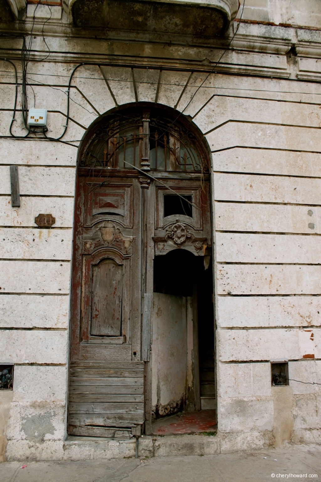Old Havana Cuba - Doortrait