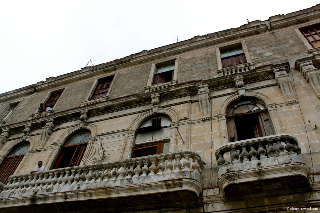 Old Havana Cuba - Looking Up