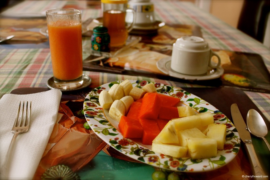 Breakfast in Havana Cuba