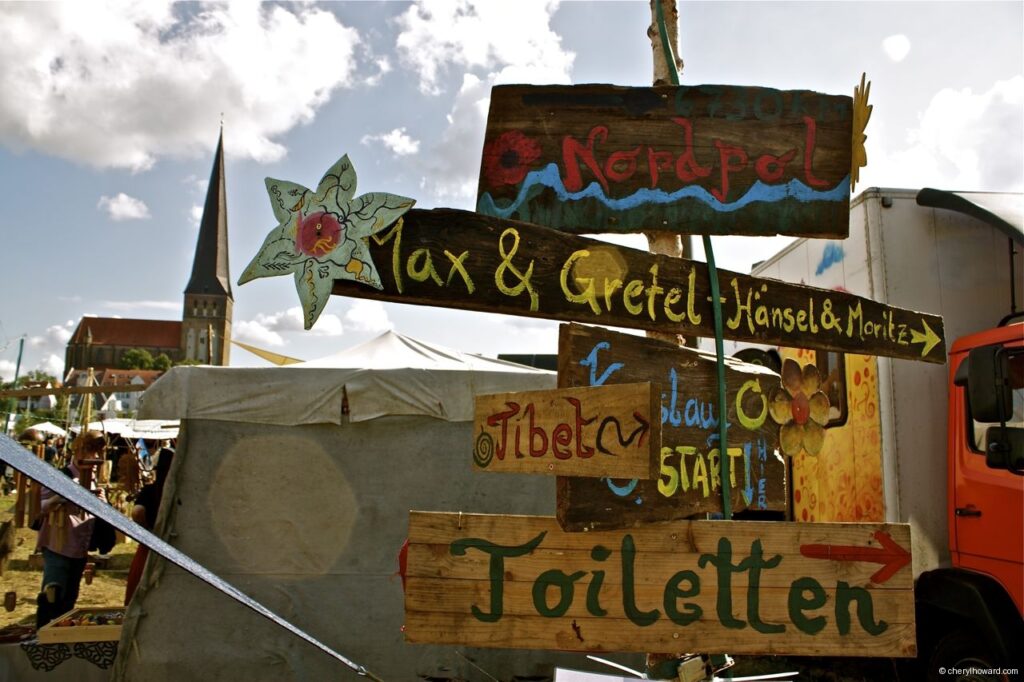 Hanse Sail In Rostock Market - Signs