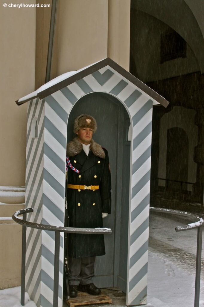 Weird Things In Prague - Guard At Prague Castle