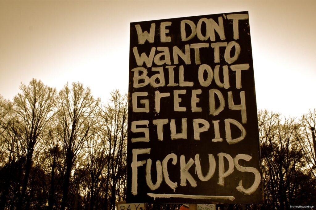 No Bailouts For Fuckups