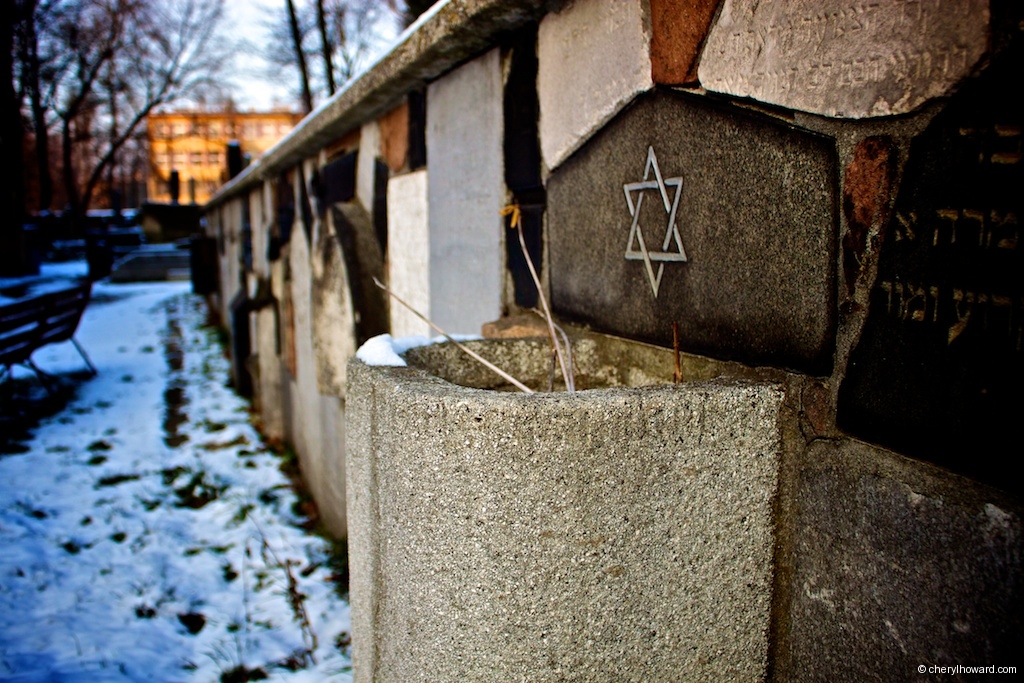 New Jewish Cemetery Krakow Star Of David