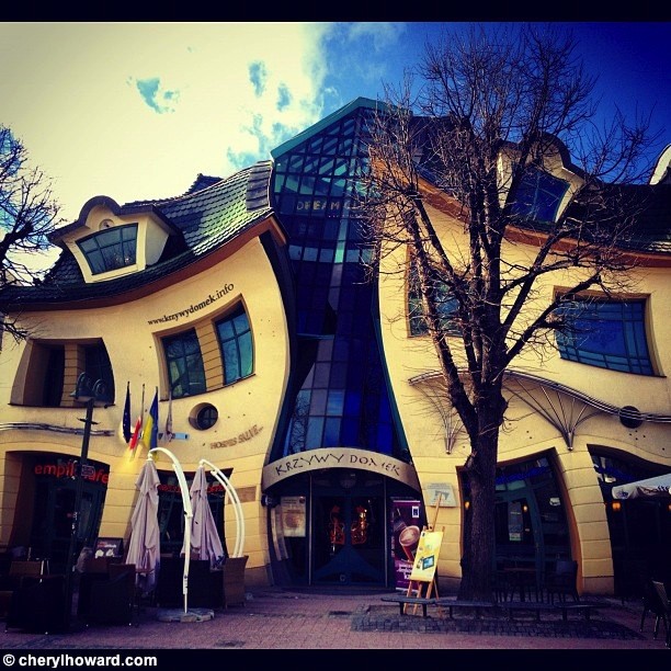 The Unvertical House in Sopot, Poland