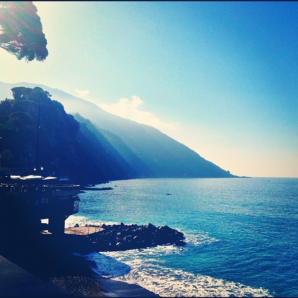 Visit Camogli Beach Mountains