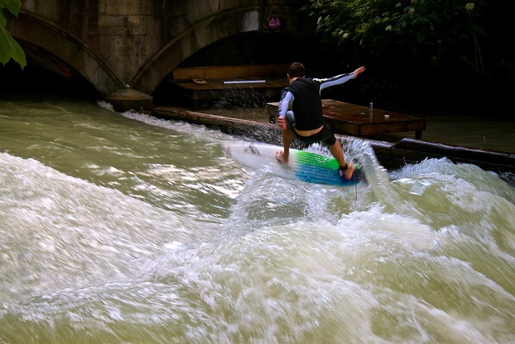 Munich River Surfing