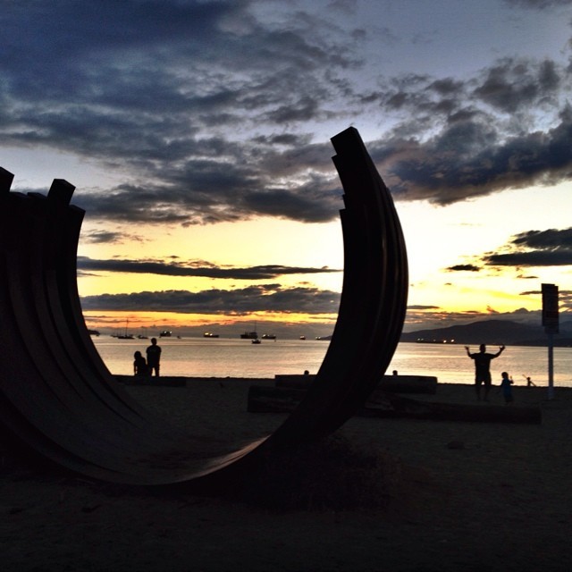 Sunset Beach in Vancouver