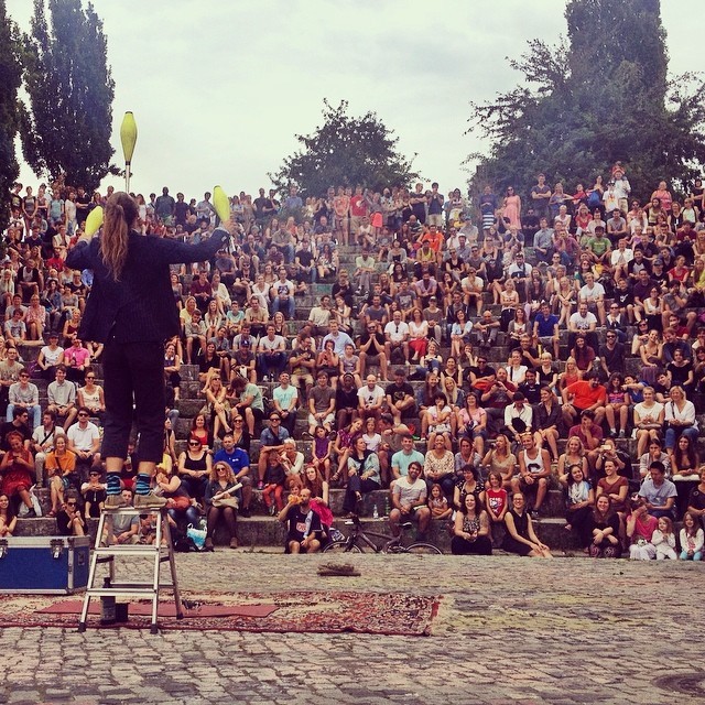 Animation au Mauerpark