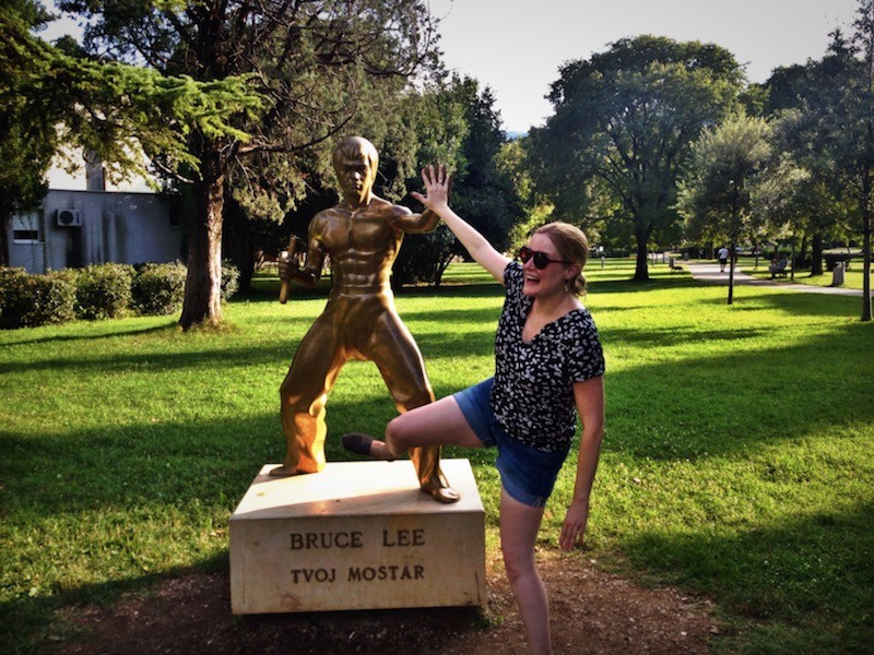 The Bruce Lee Statue In Mostar Pays Tribute To A Legend