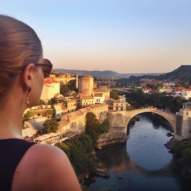 Cheryl Howard Stari Most in Mostar