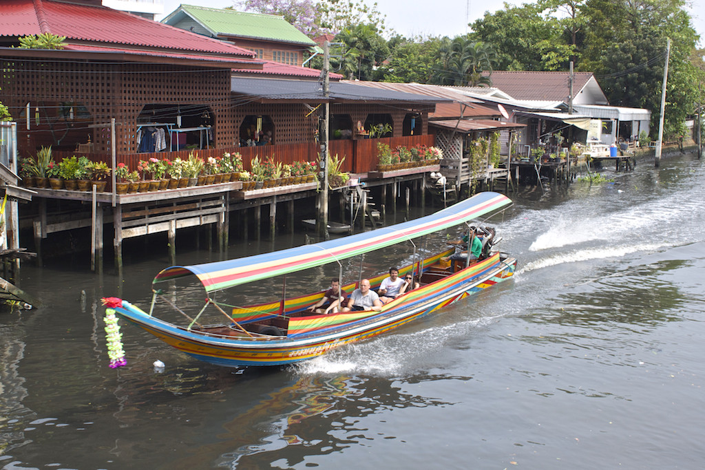 Boating Along Bangkok's Canals Klong Bang Luang Artist House Bangkok