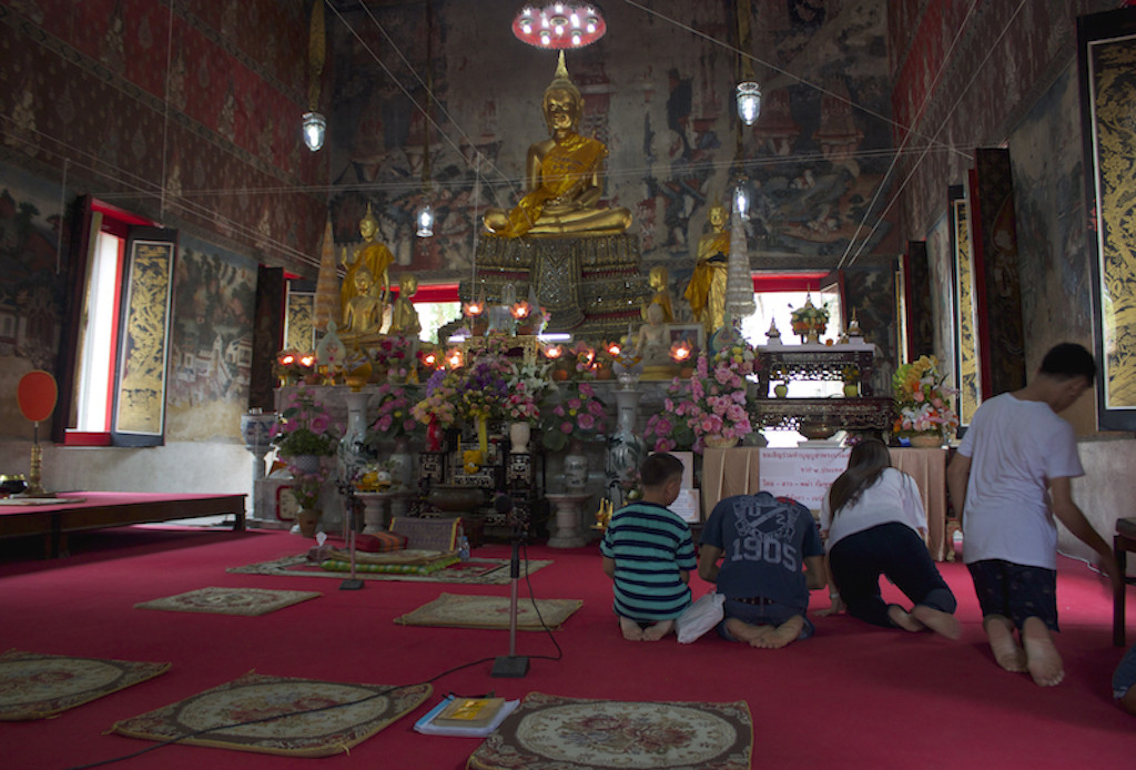 Interior Wat Kampaeng Thailand
