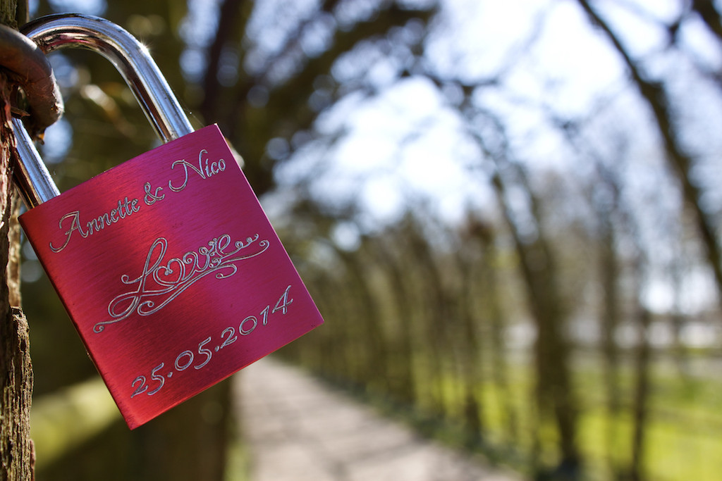 Schwerin Photos - Love Locks in the Schlossgarten
