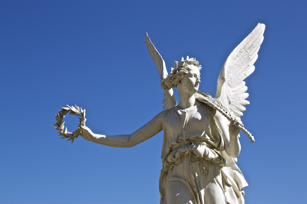 Schwerin Photos - Palace Orangerie Statue Angel