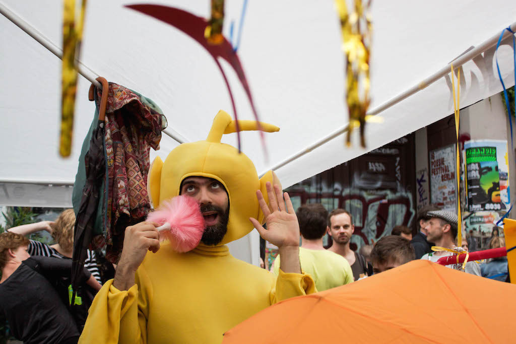 Berlin CSD 2015 Photos - Teletubby Kreuzberg