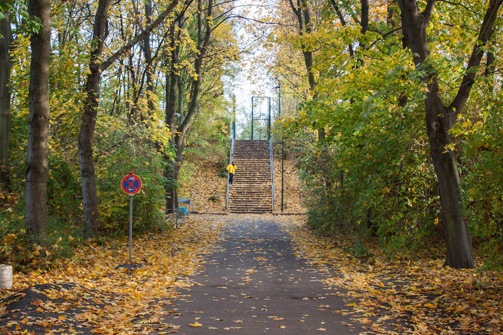 Berlin Sunday Moabit in Fall