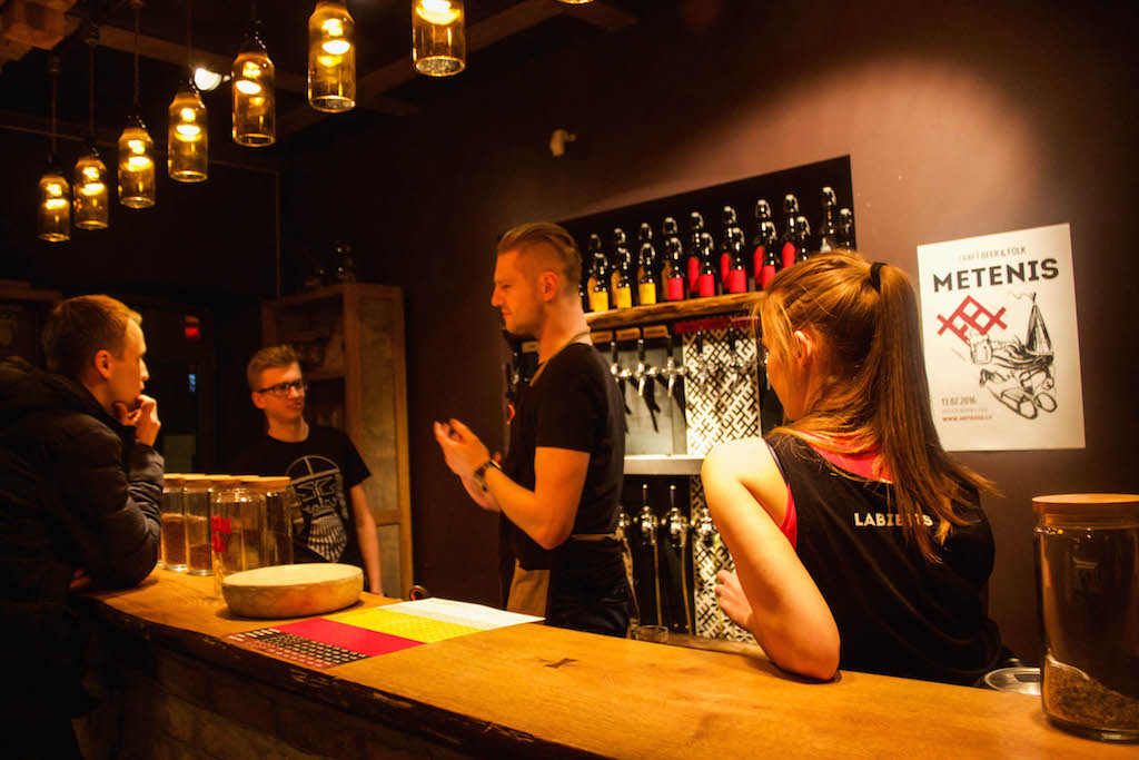 Cool Places in Riga Labietis Bar