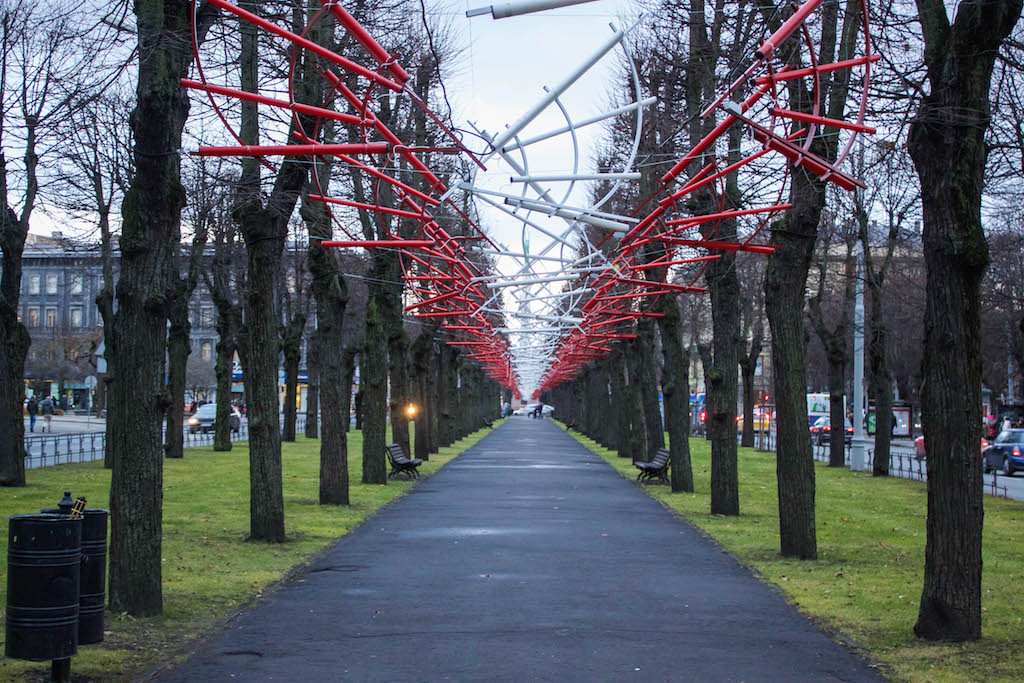 Riga Photos - Walking Towards Freedom Monument