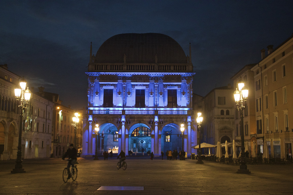 Visit Brescia - La Loggia at Night