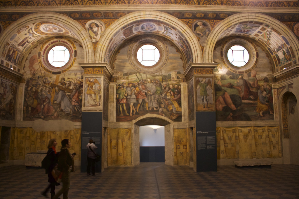 Visit Brescia - Museo di Santa Giulia Frescoes