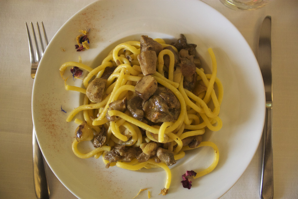 Visit Brescia - Pasta with Chestnuts and Mushrooms at Osteria del Savio