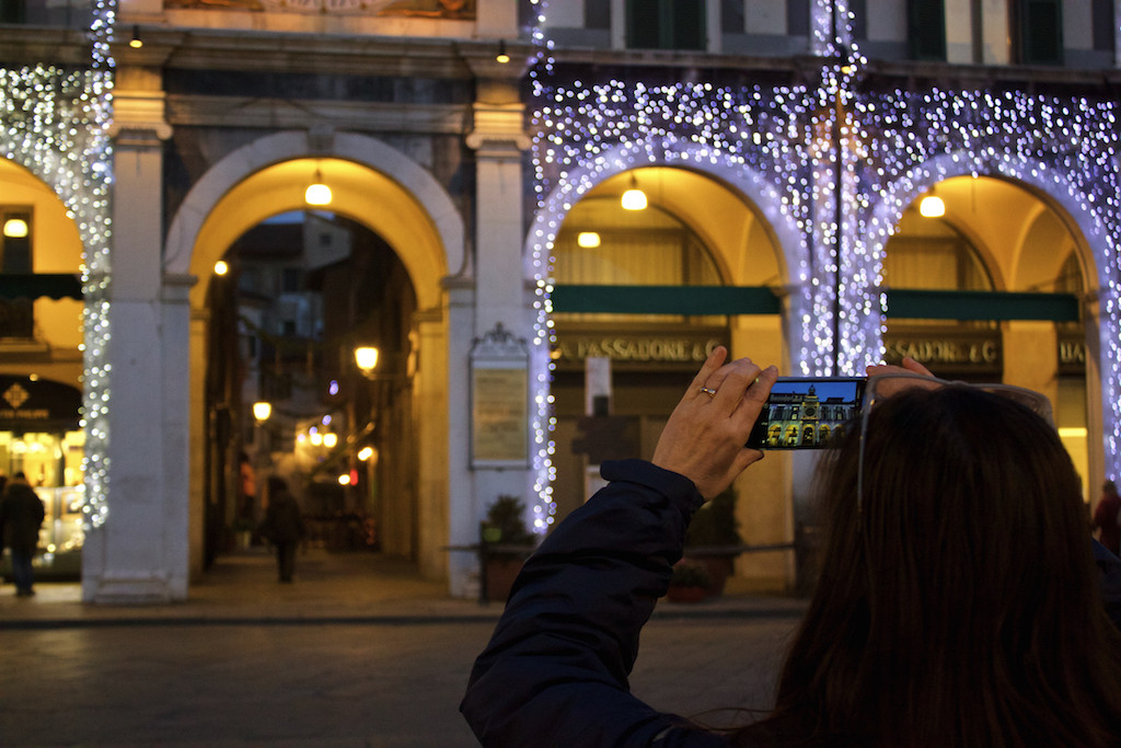 Visit Brescia - Piazza della Loggia at Night