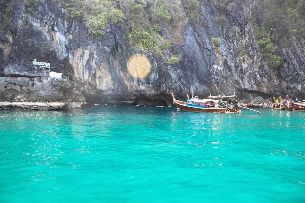 Trang Islands - Ko Muk Tham Morakot Emerald Cave Entrance