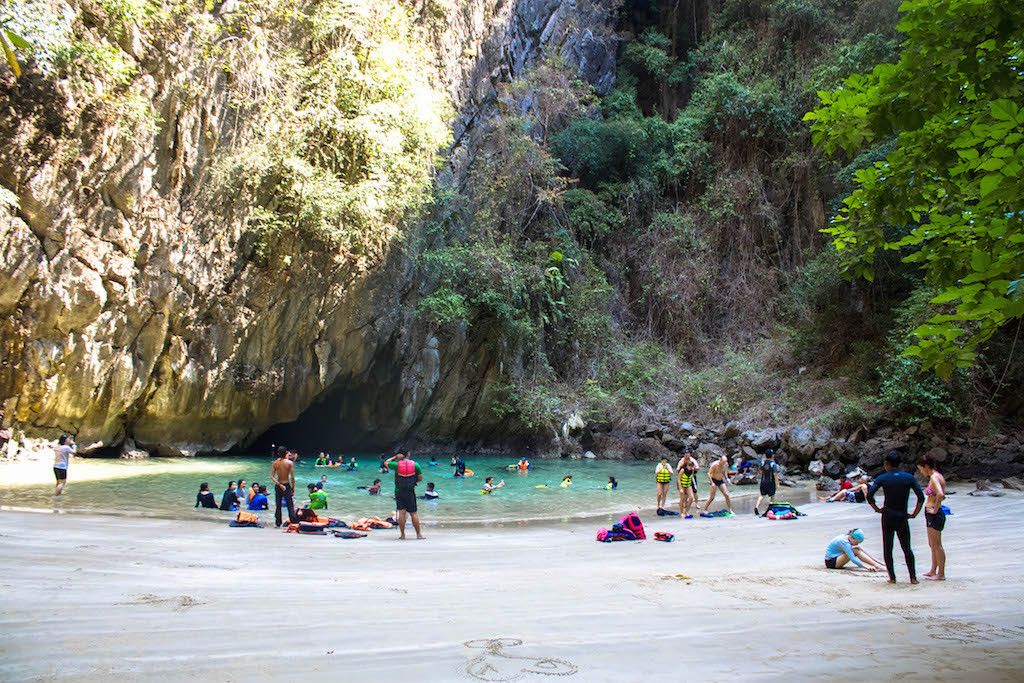 Trang Islands - Ko Muk Tham Morakot Emerald Cave Wide View