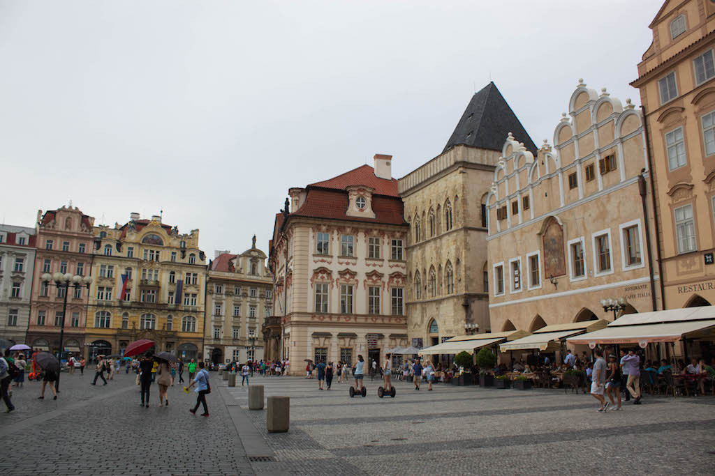 Prague Photos - Old Town Square Rainy Day