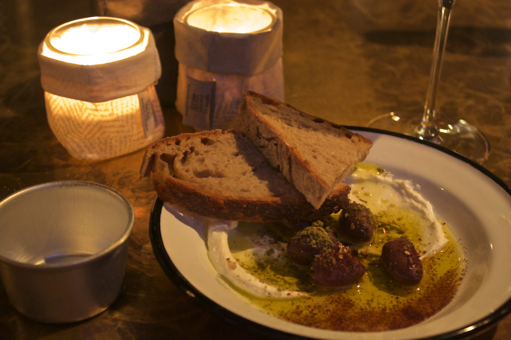 25 Hours Hotel Hamburg Neni Bread and Olives