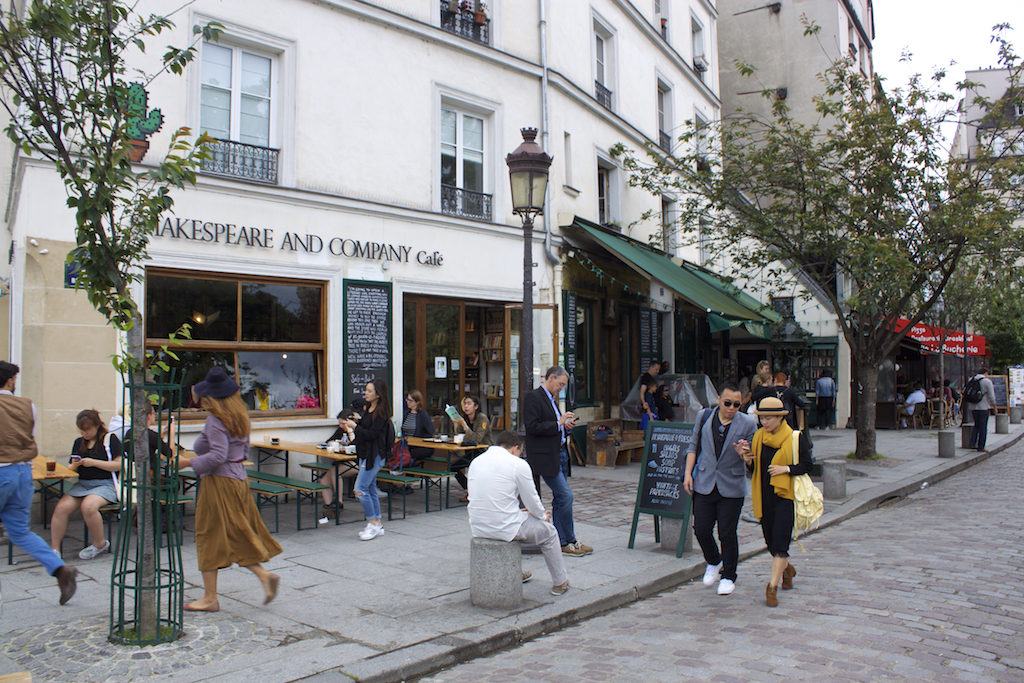 Paris Photos - Shakespeare and Company Cafe