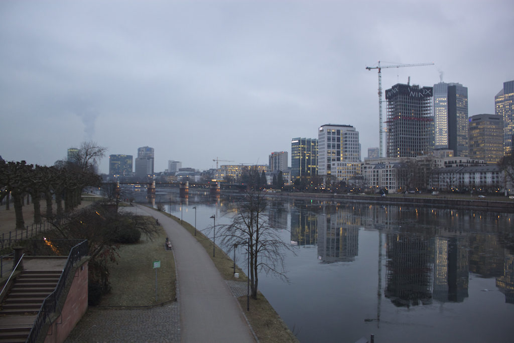 Frankfurt Photos - Main River Skyline View