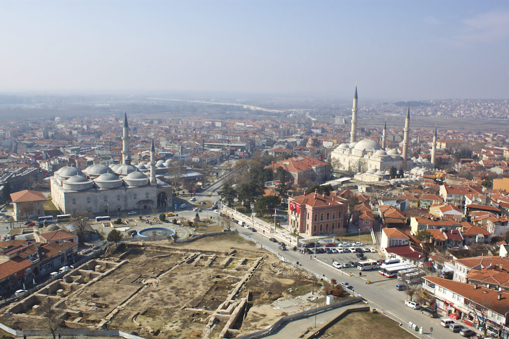 Things To Do in Edirne Turkey - Selimiye Mosque Looking Over Edirne