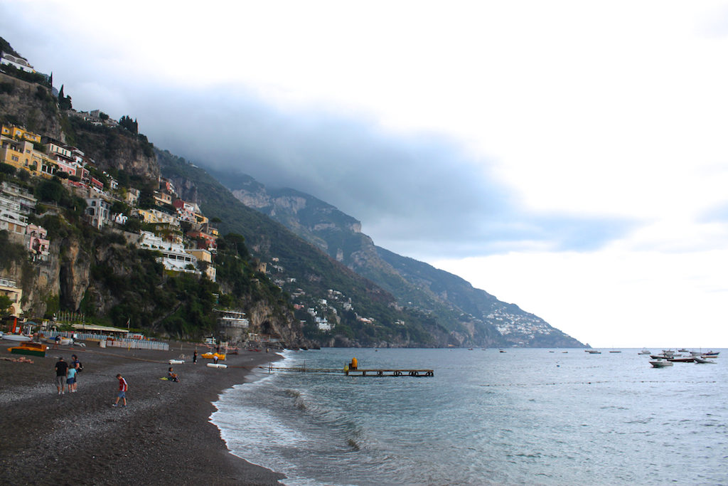 Amalfi Coast Photos - Positano Beach