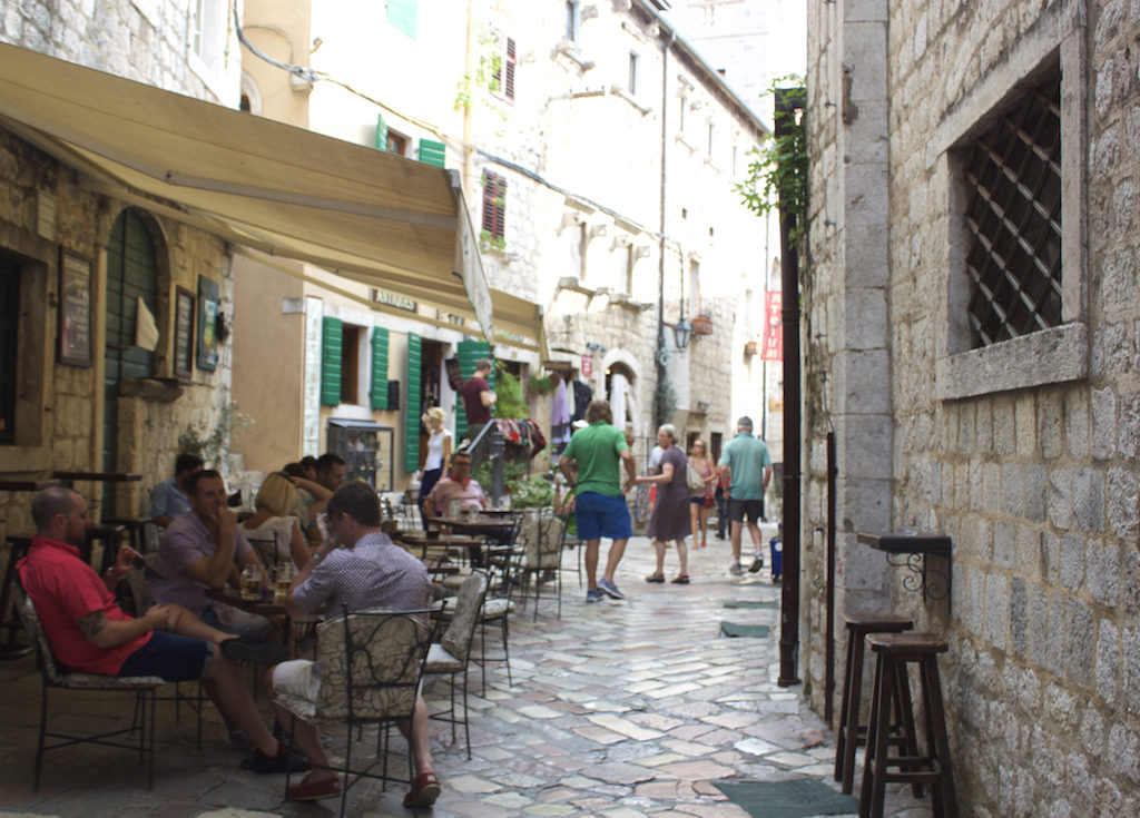 Kotor Montenegro - Outdoor Restaurant Terrace