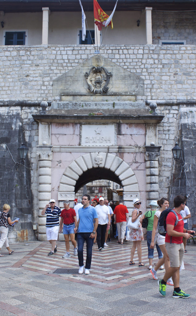 Kotor Montenegro - Sea Gate Entry