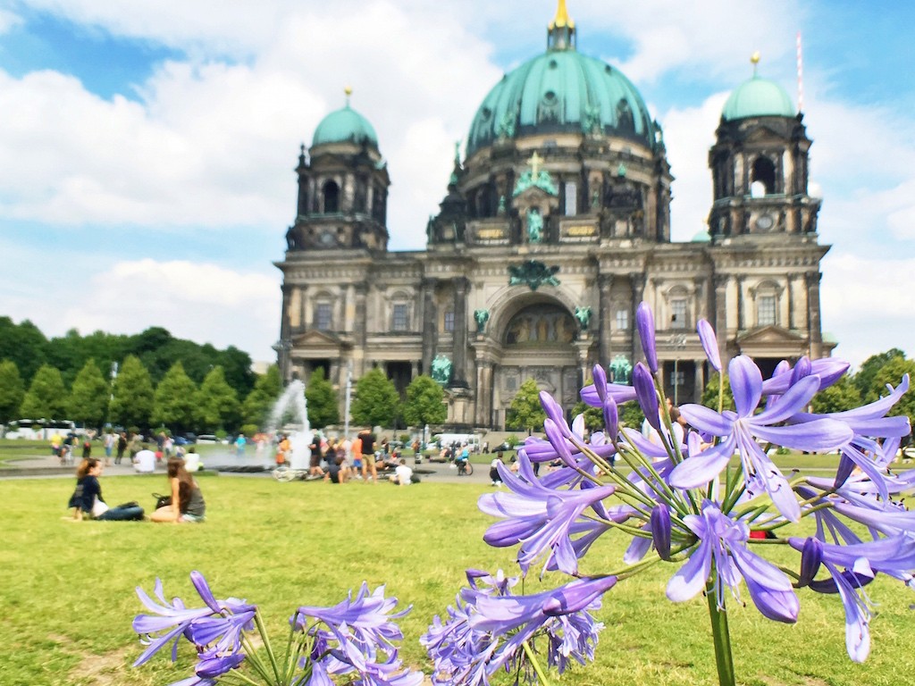 Most Photographed Landmarks in Berlin - Berliner Dom Flowers