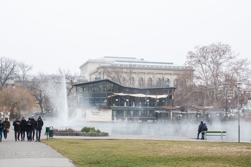 Weekend in Budapest - Ducks Fountain Budapest City Park