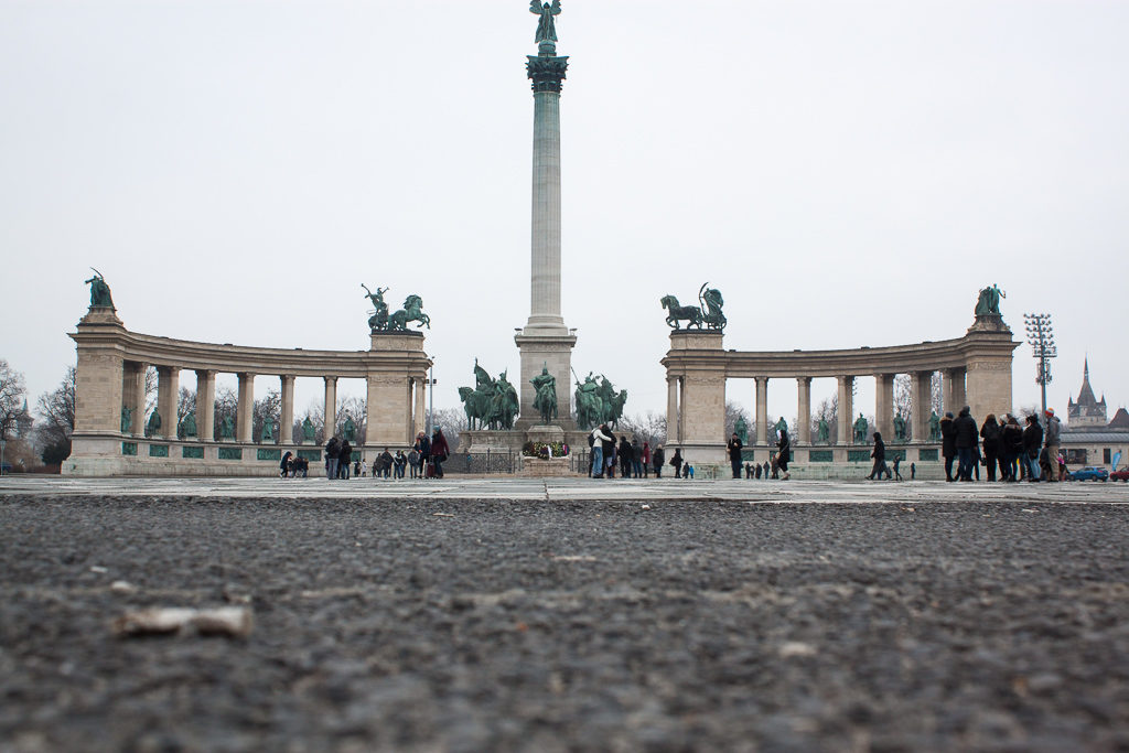 Weekend in Budapest - Heroes Square Hősök tere