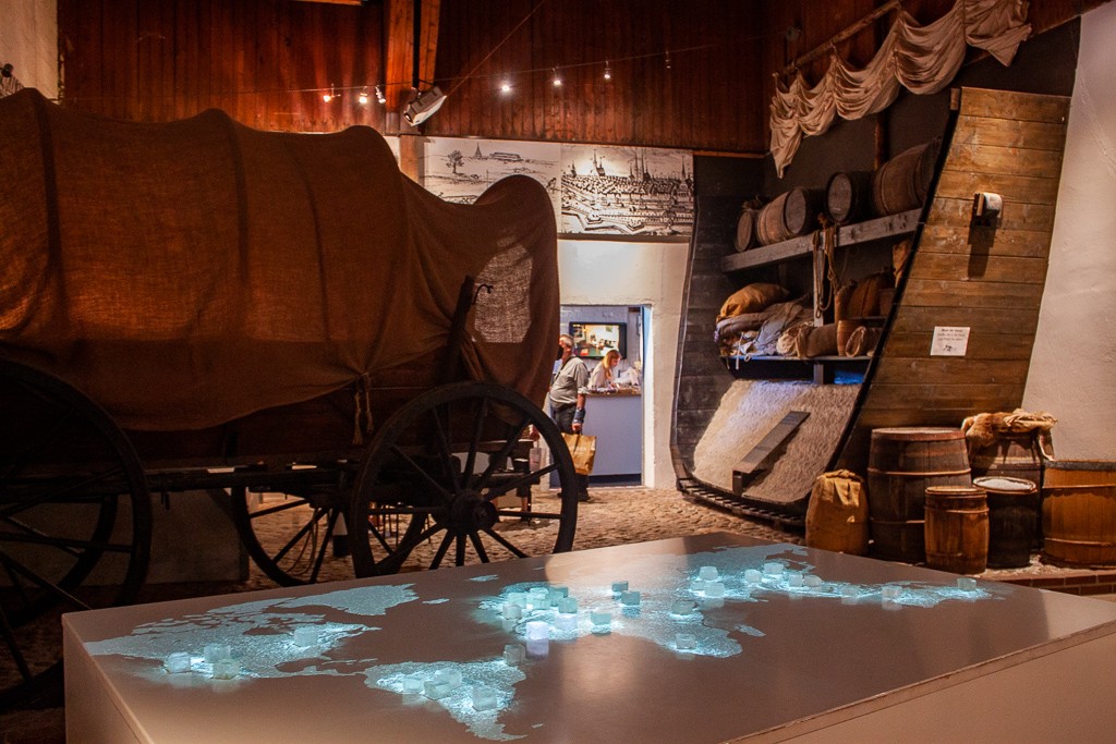 Musée allemand du sel - Carte interactive Wagon couvert