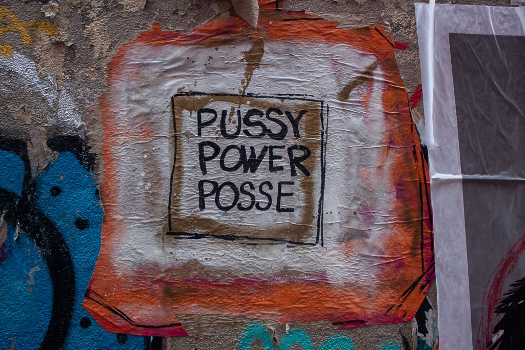 New York City Street Art - Pussy Power Posse
