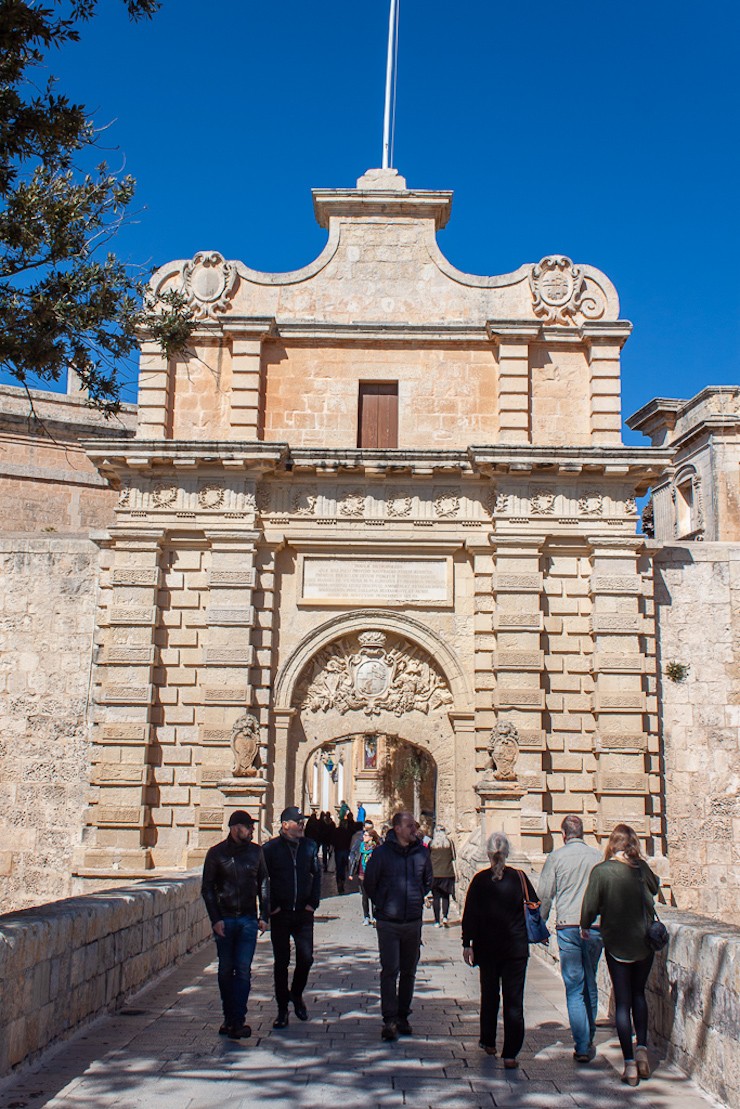 Mdina Malta - City Gate Entrance