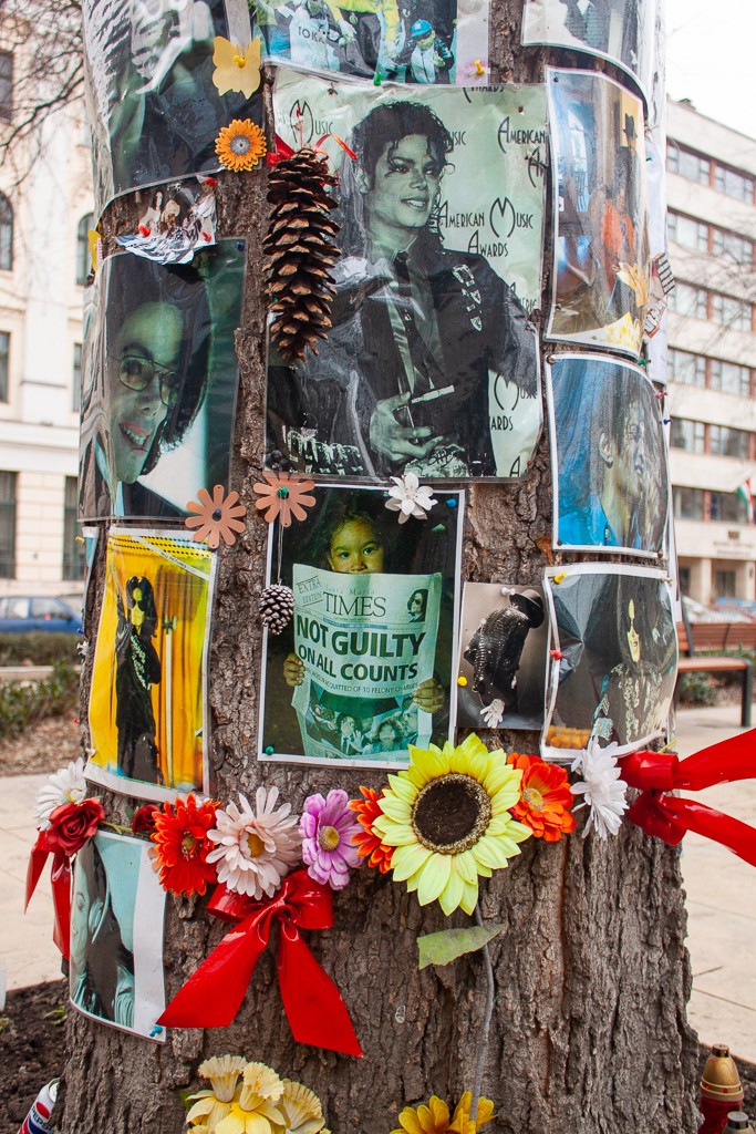 Michael Jackson Memorial Tree Budapest - Memorabilia