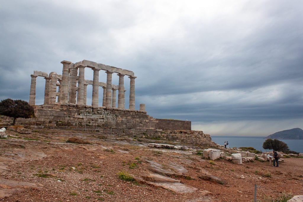 Temple Of Poseidon At Cape Sounion