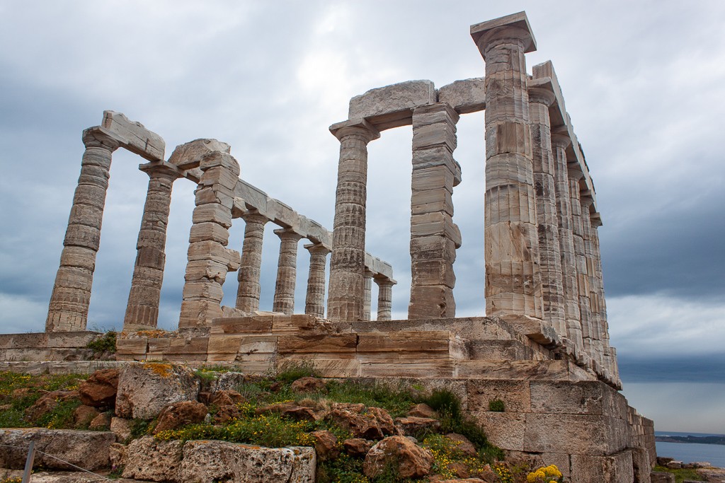 ancient greece temple of poseidon