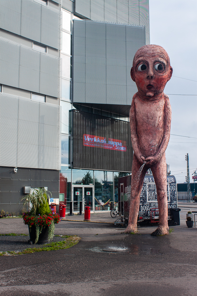 Bad Bad Boy Statue Helsinki - Pissing Boy Statue