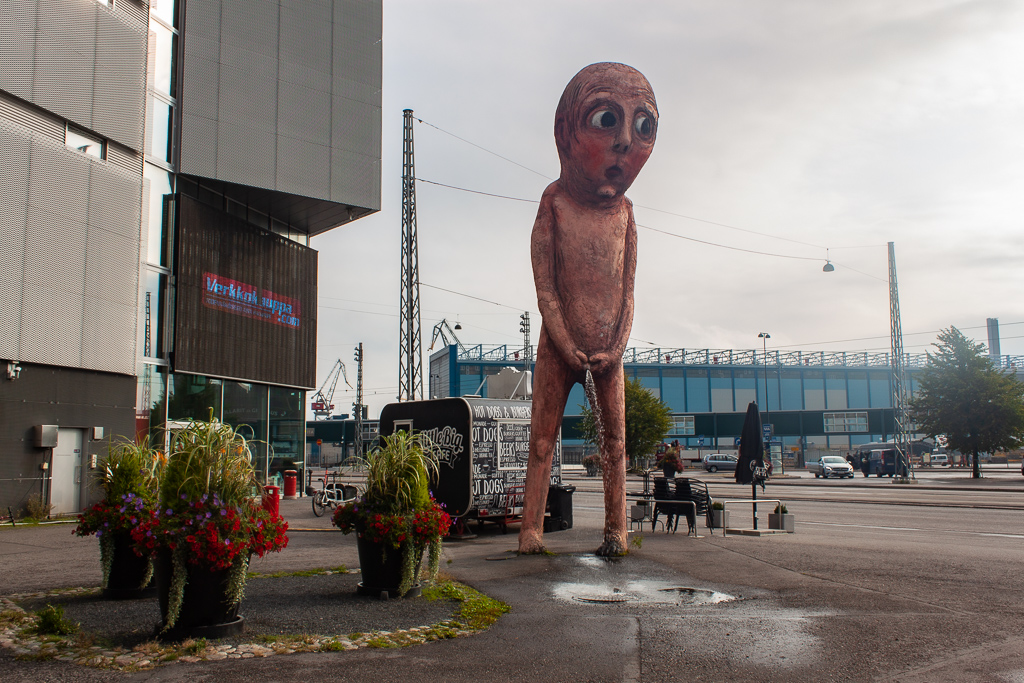 Yes, There’s A Peeing “Bad Bad Boy” Statue In Helsinki