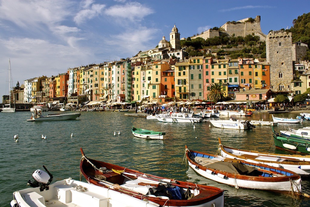 Down By The Sea In Porto Venere, Italy