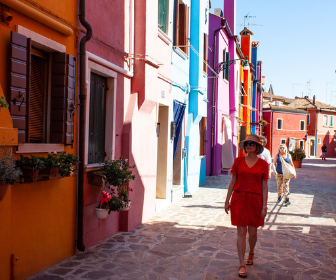 Cheryl Howard In Burano Italy