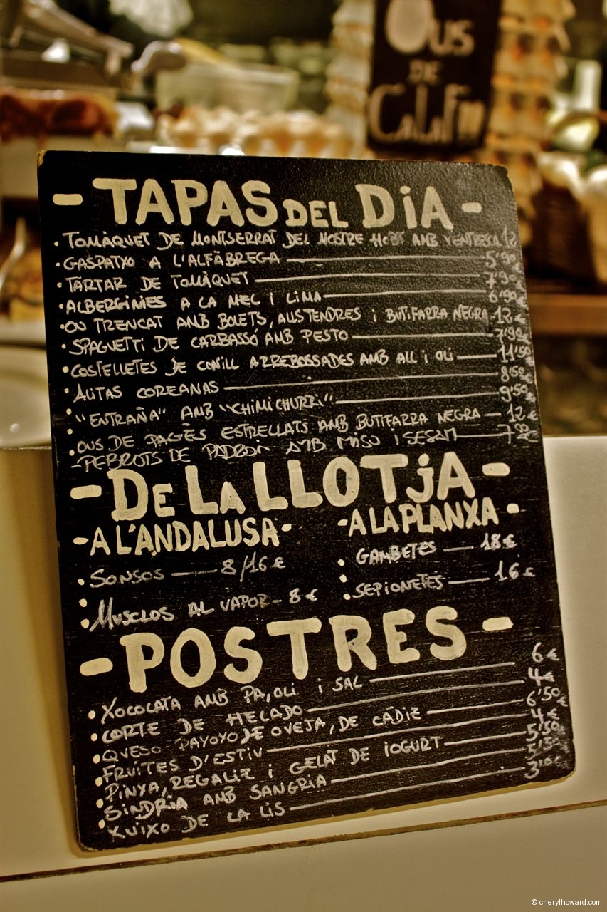 Tapas 24 Menu